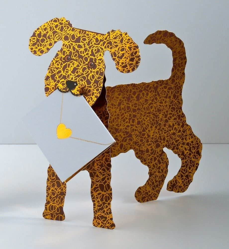 Coco Dog 3D Greeting Card