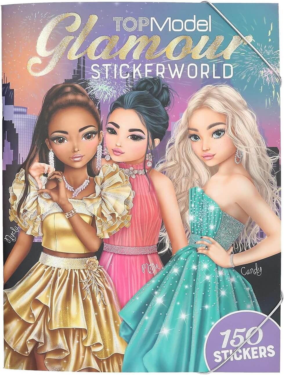 Top Model Glamour Stickerworld Book