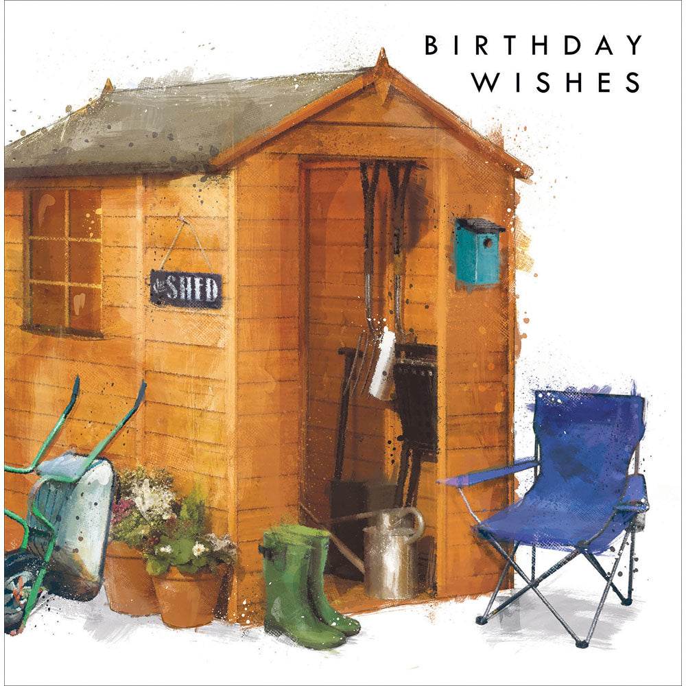 Allotment Shed - House of Cards