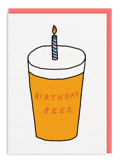 Birthday Beer Birthday Card