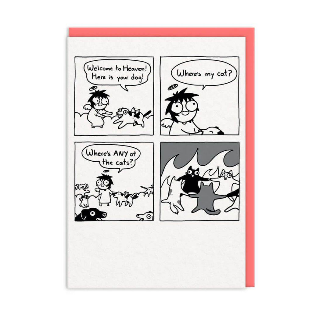 Dog Heaven Greeting Card - House of Cards