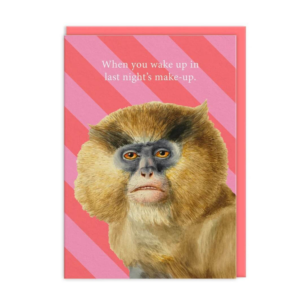 NHM Make-Up Greeting Card - House of Cards