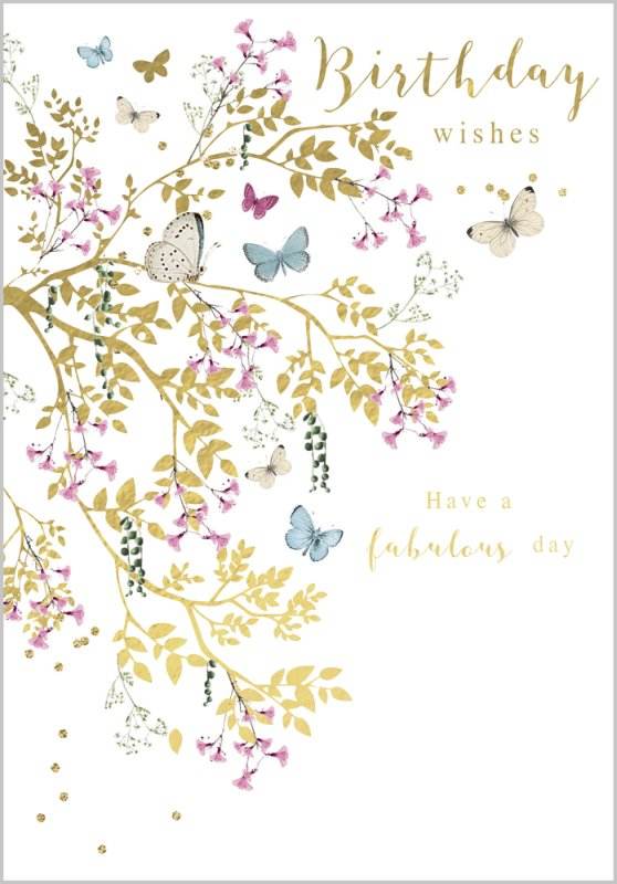 Branches Birthday Card - House of Cards