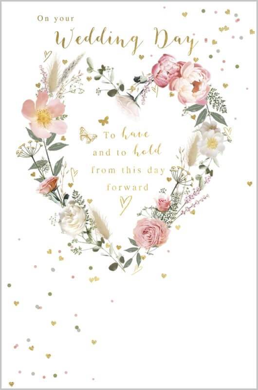 Wedding Greeting Card - House of Cards