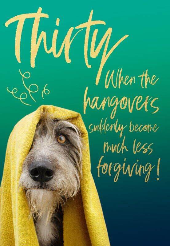 30th Birthday Card - House of Cards