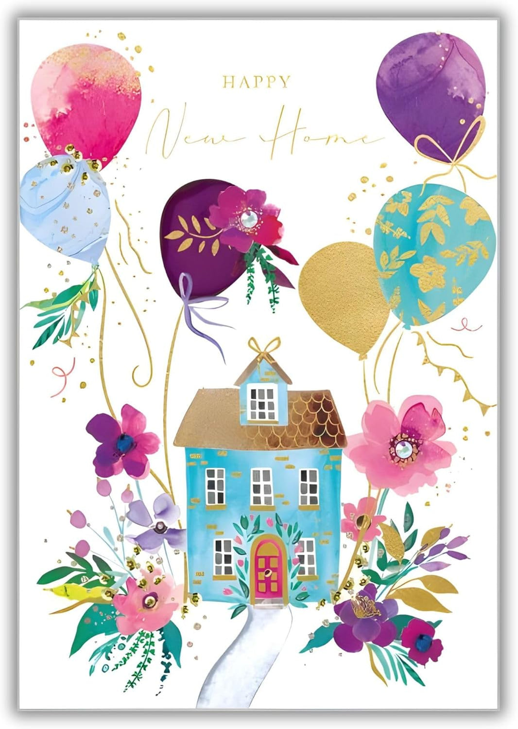 New Home Embellished Card
