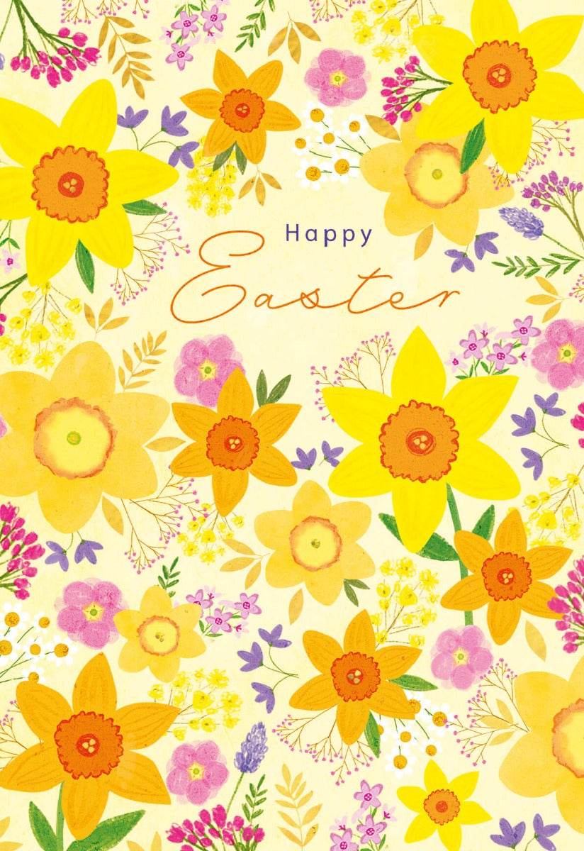 Daffodils Easter Cards - House of Cards