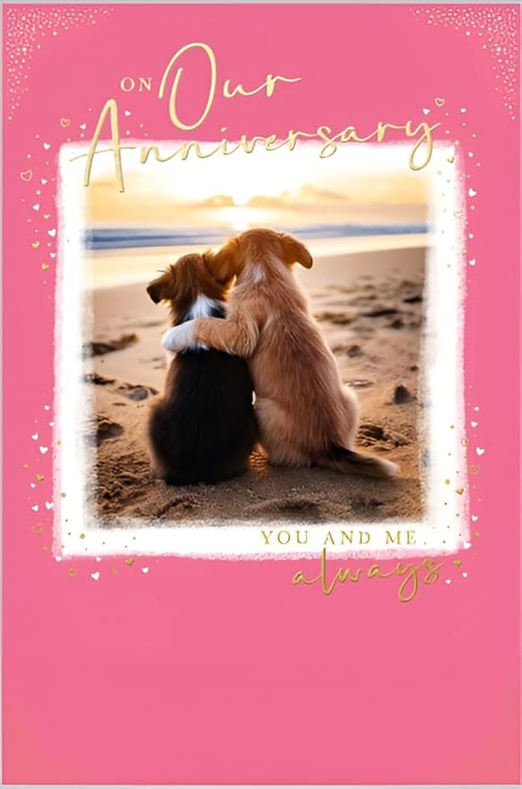 Our You and Me Anniversary Card