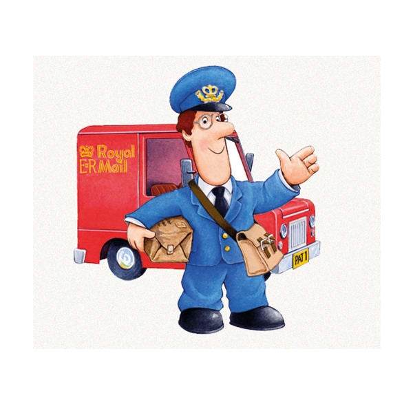 Postman Pat Greeting Card - House of Cards