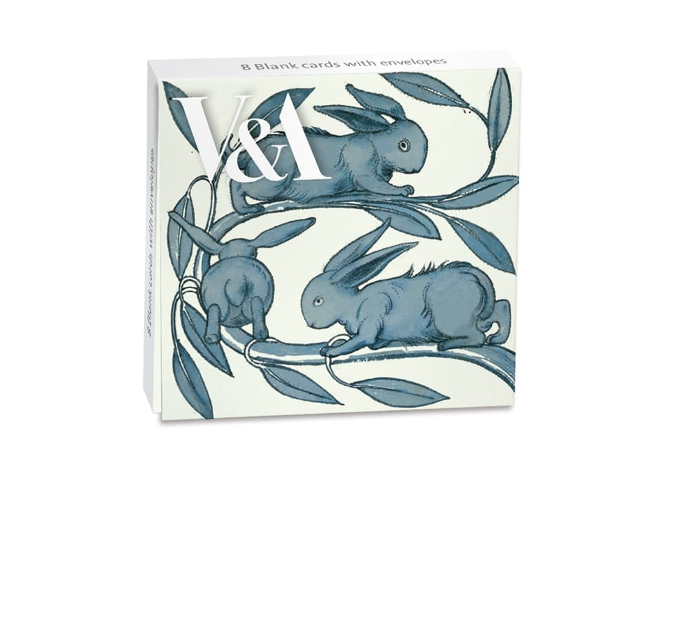 Rabbits on a Branch Notelets