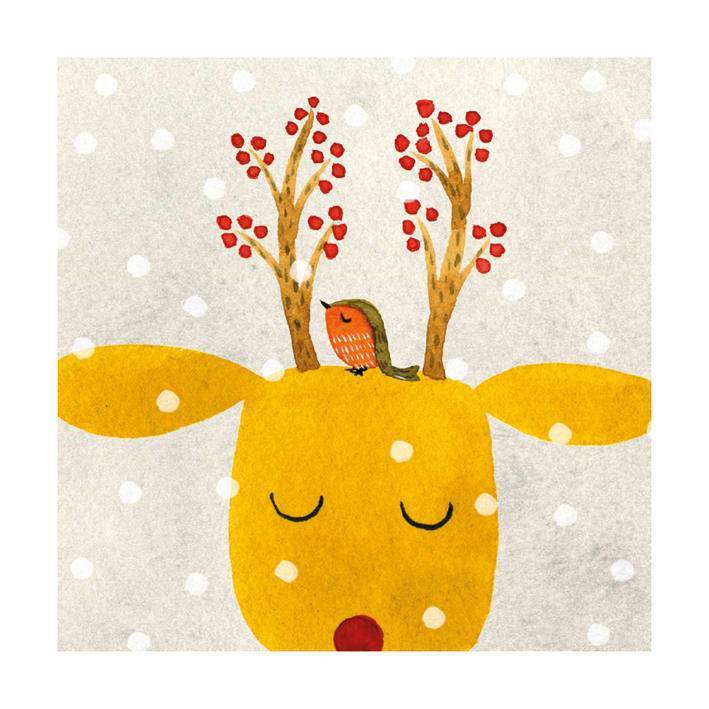 Yoko Shima Reindeer Christmas Cards - House of Cards