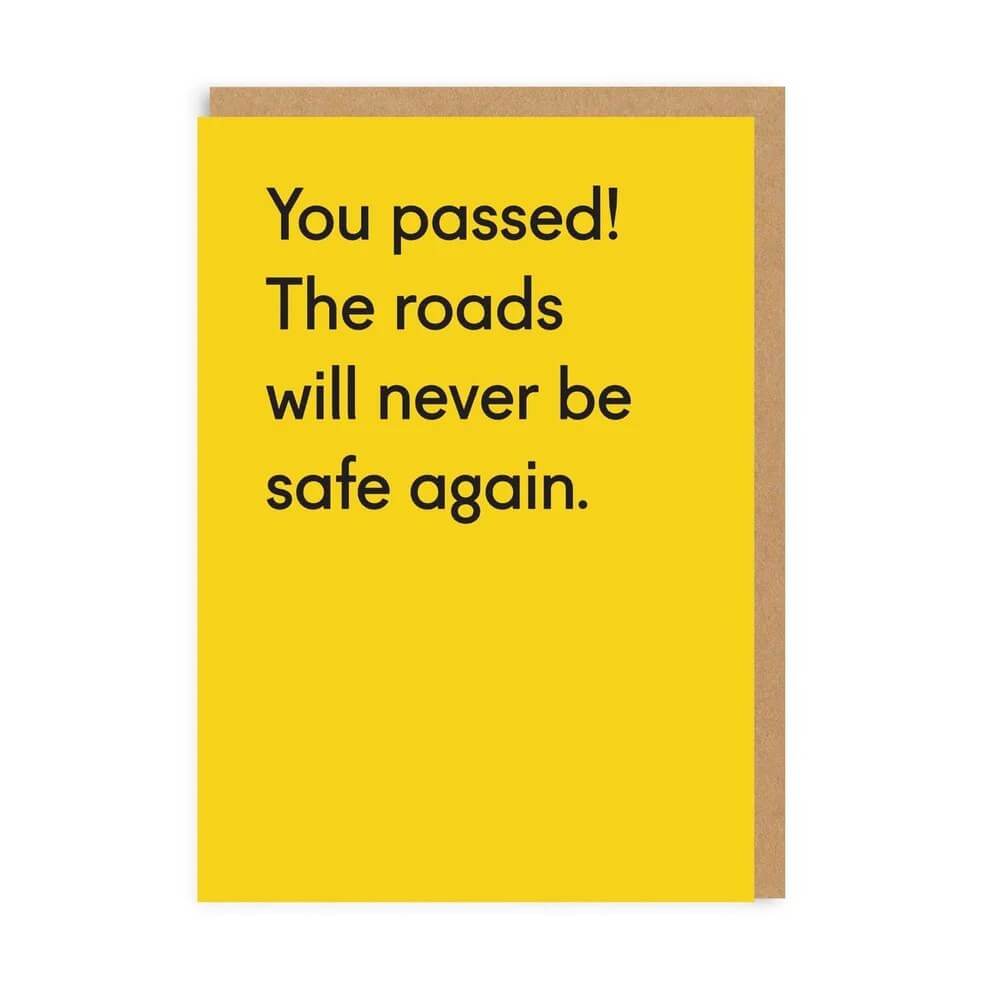 Congrats Driving Test Birthday Card - House of Cards