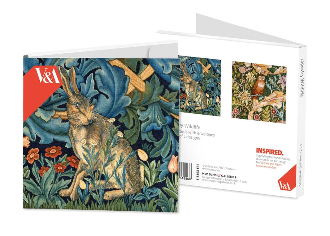 Tapestry Wildlife Notecards - House of Cards