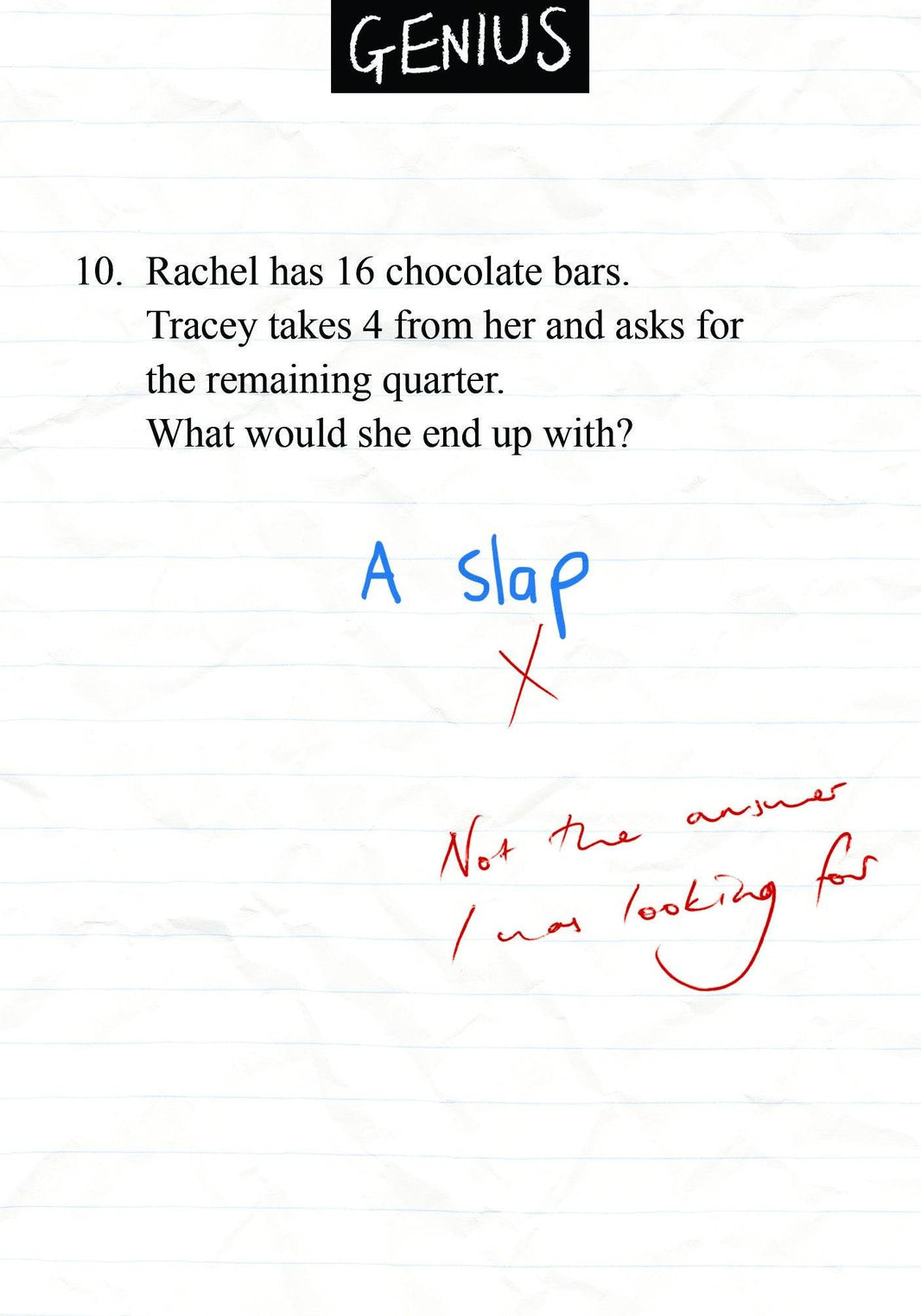 Genius Slap Birthday Card - House of Cards