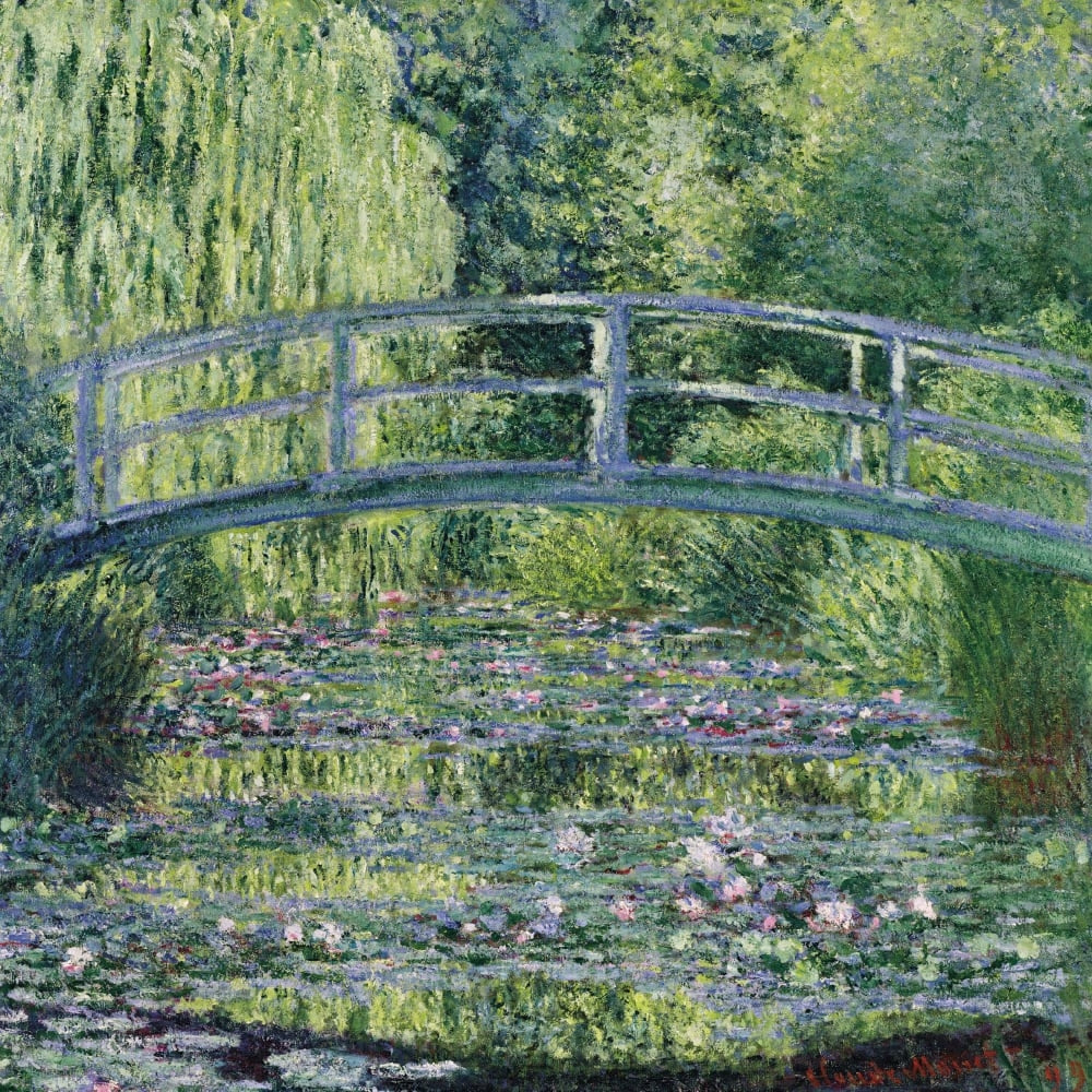 Waterlily Pond Greeting Card