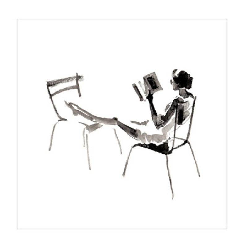 Millbank Parisian Life Blank Greeting Card - House of Cards