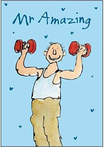 Quentin Blake Mr Amazing Fathers Day Card - House of Cards