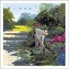 Great Garden Fathers Day Card