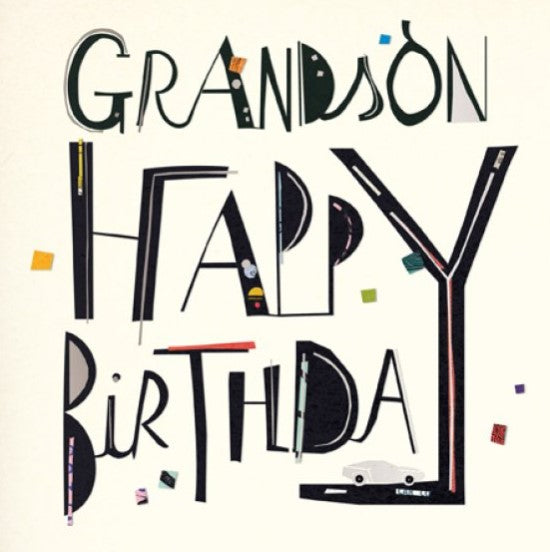 Grandson Birthday Card
