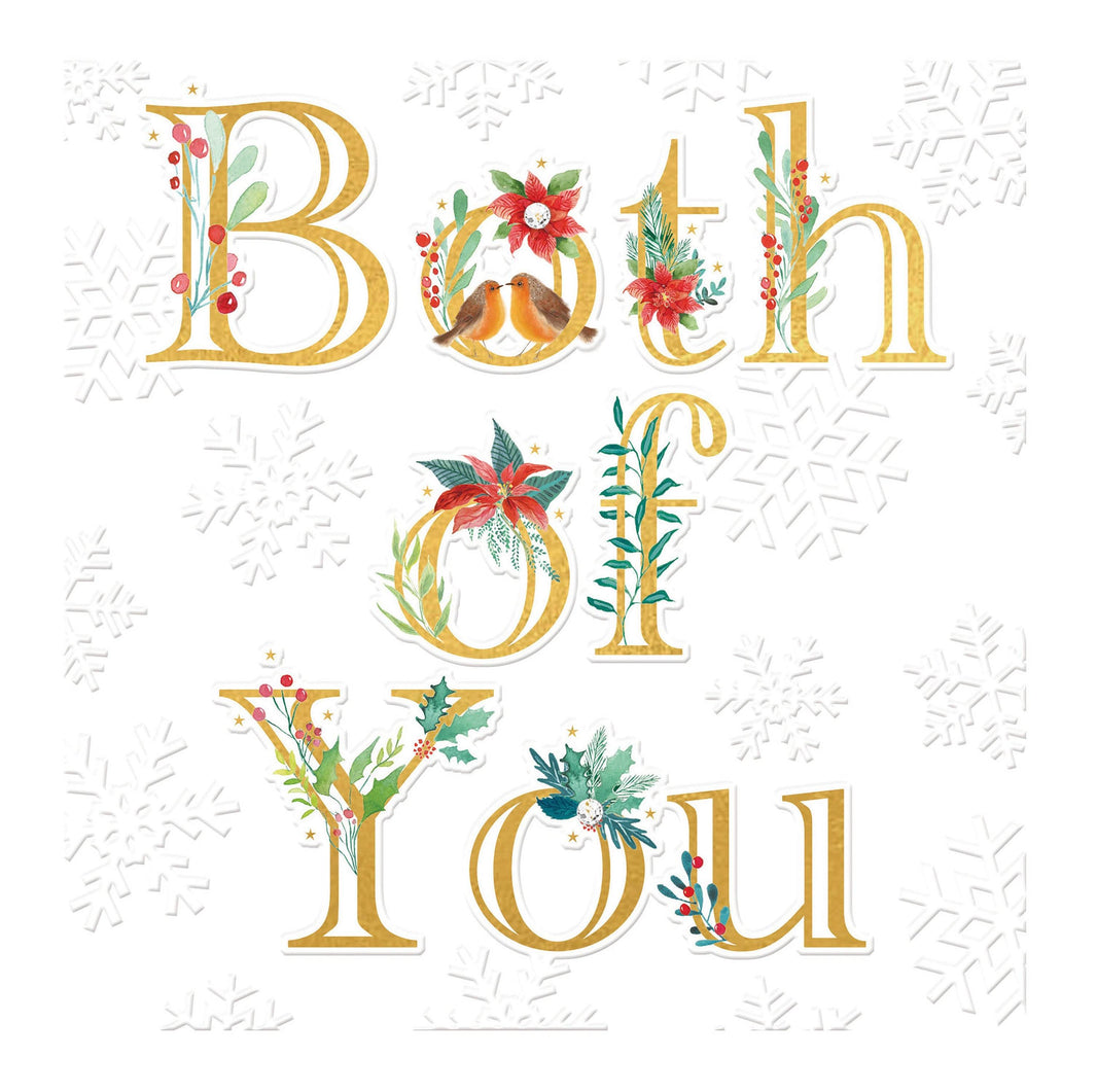 Both of You Espoir Christmas Card - House of Cards
