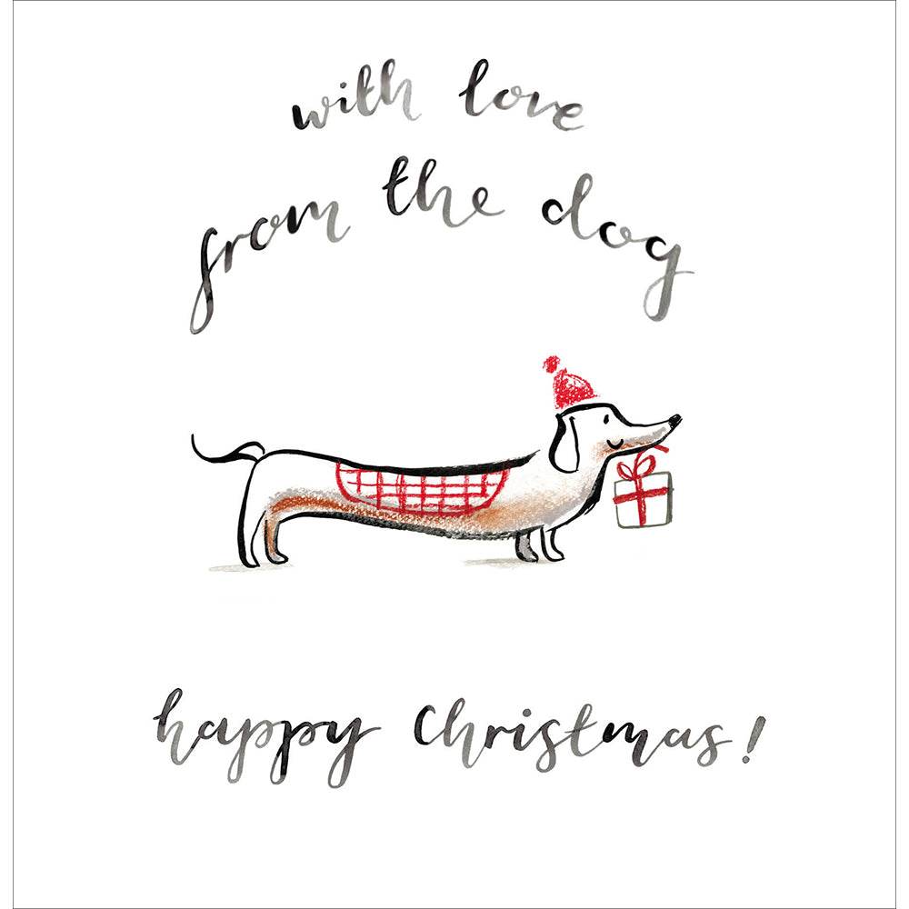 From The Dog Happy Christmas Card - House of Cards
