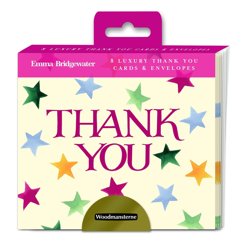 Emma Bridgewater Thank You Notelets - House of Cards