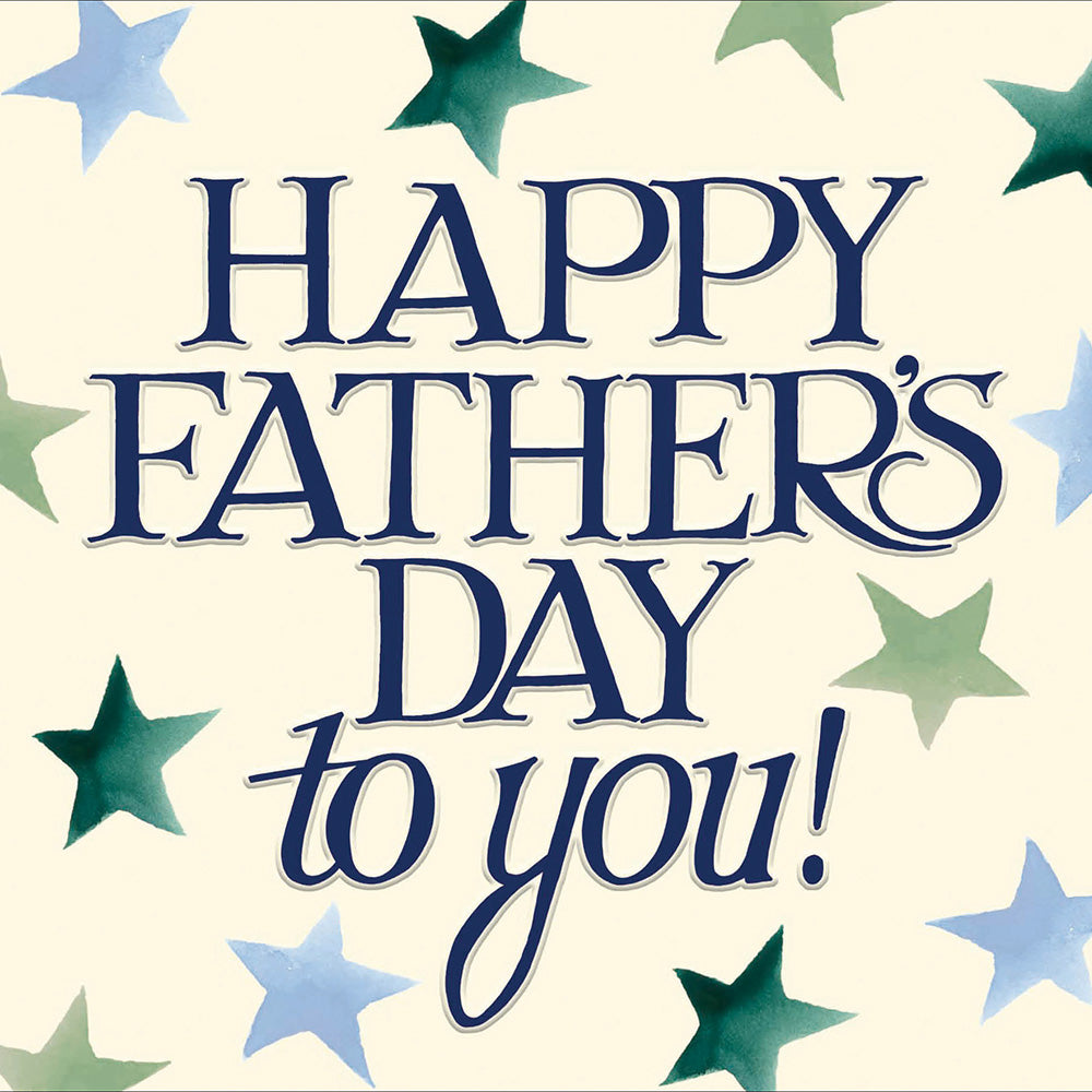 Emma Bridgewater Happy Fathers Day Card