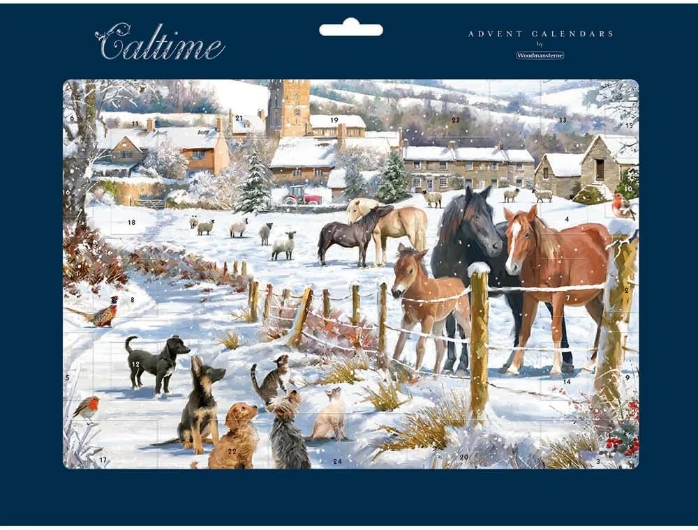 Snowy Lane Advent Calendar