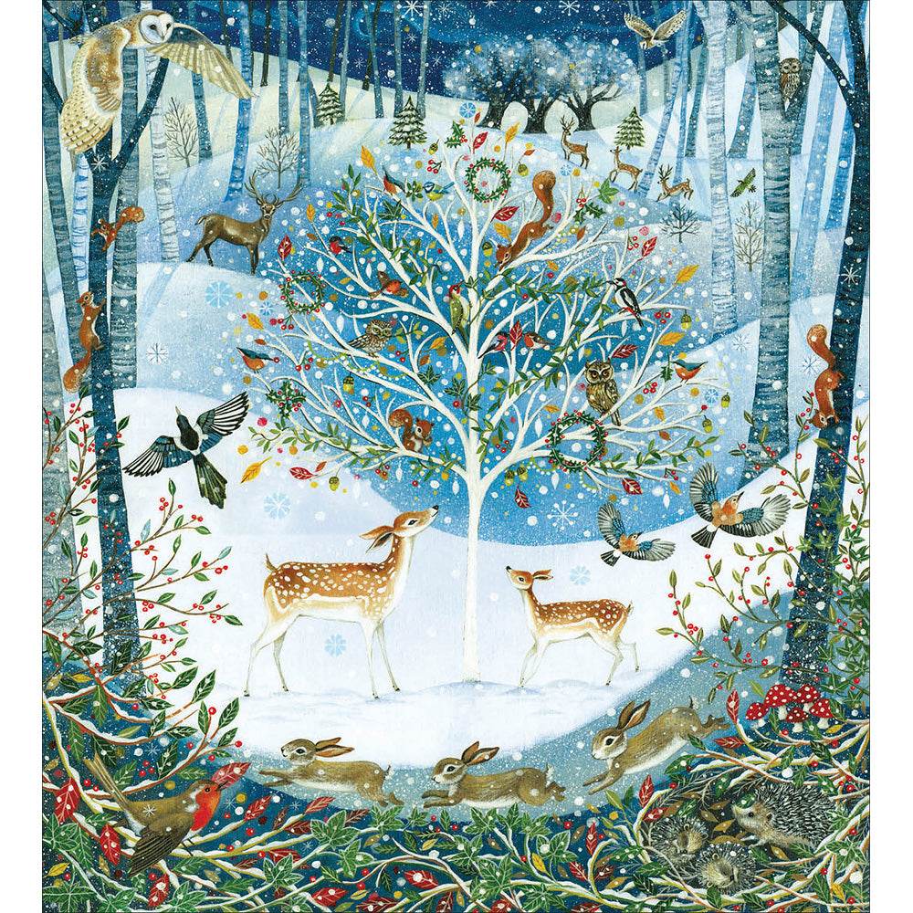 5 Magical Forest Charity Christmas Cards - House of Cards