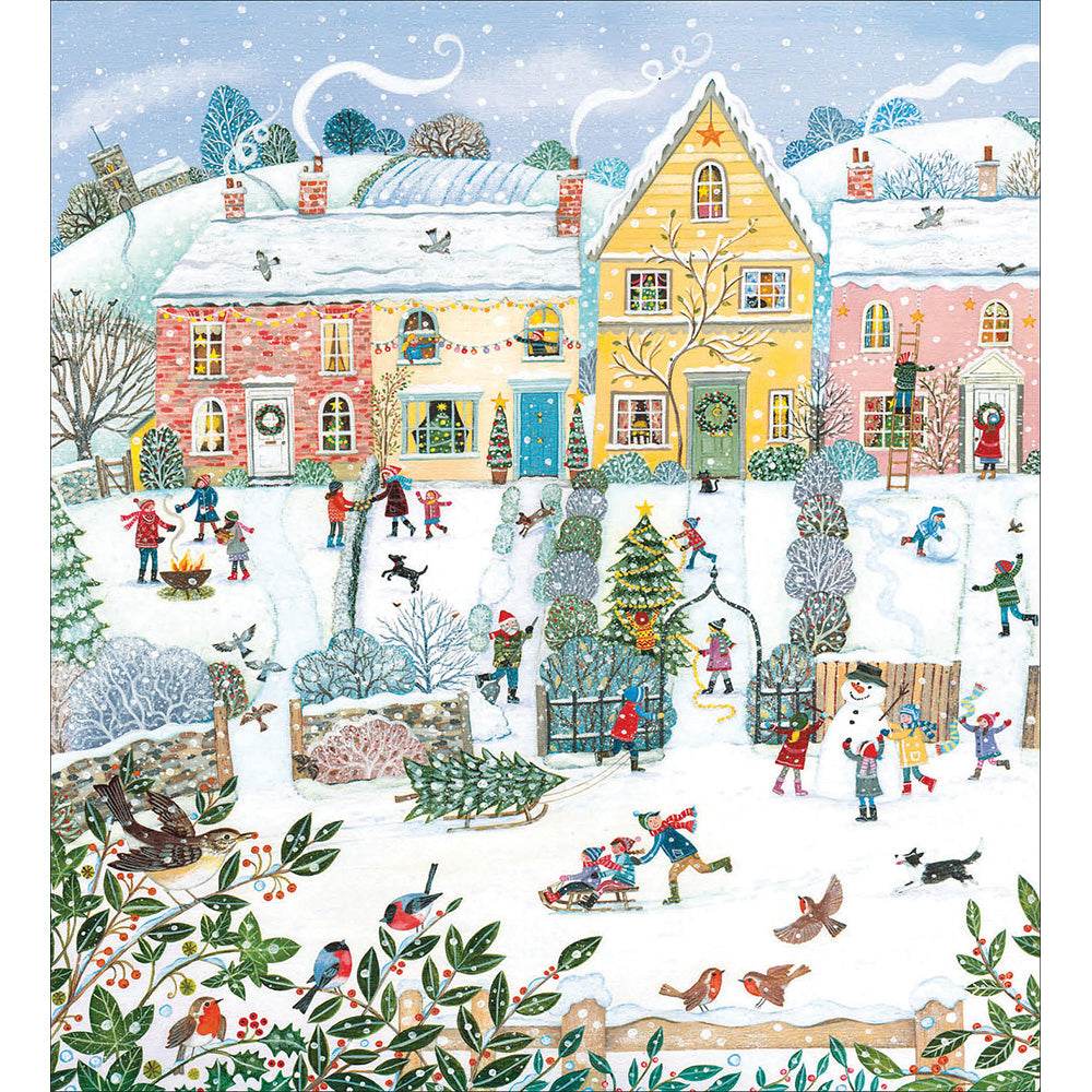 5 Winter Wonderland Charity Christmas Cards - House of Cards