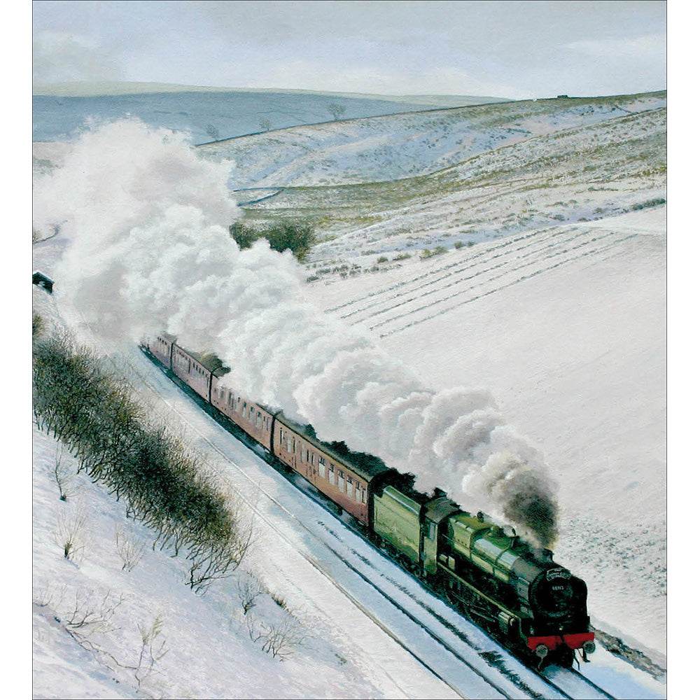 5 Special Delivery Steam Train Christmas Cards - House of Cards