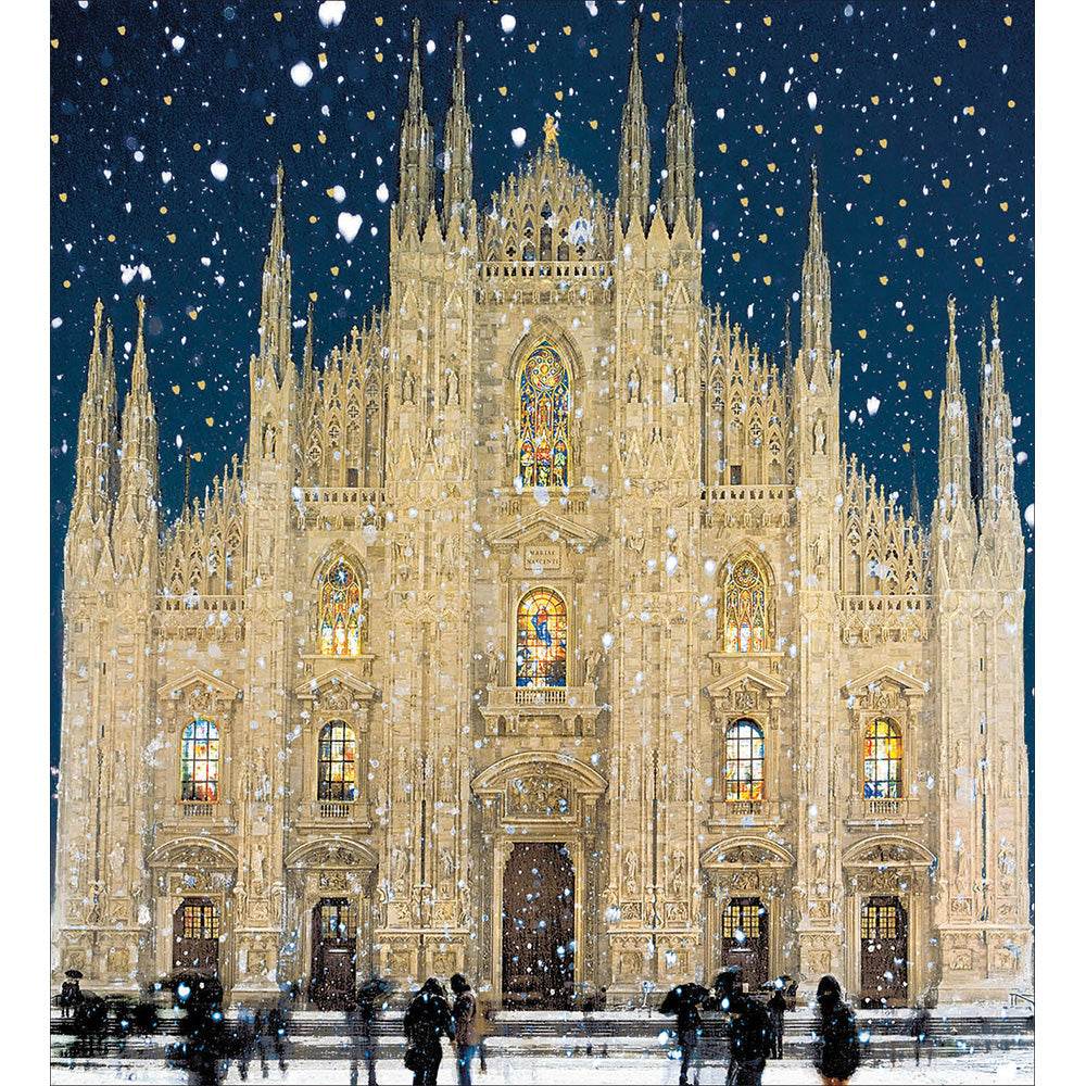 5 Milan Cathedral Charity Christmas Cards - House of Cards
