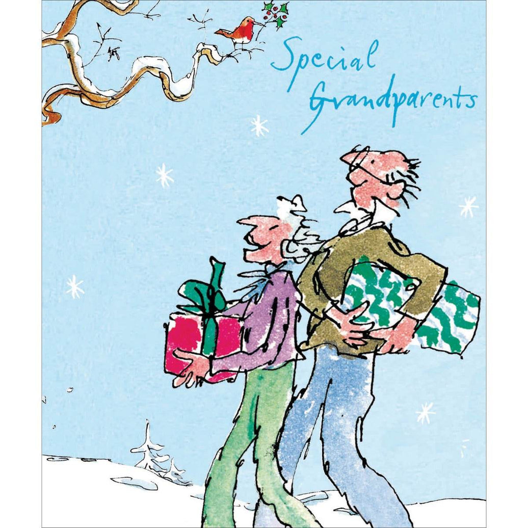 Quentin Blake Special Grandparents Card - House of Cards