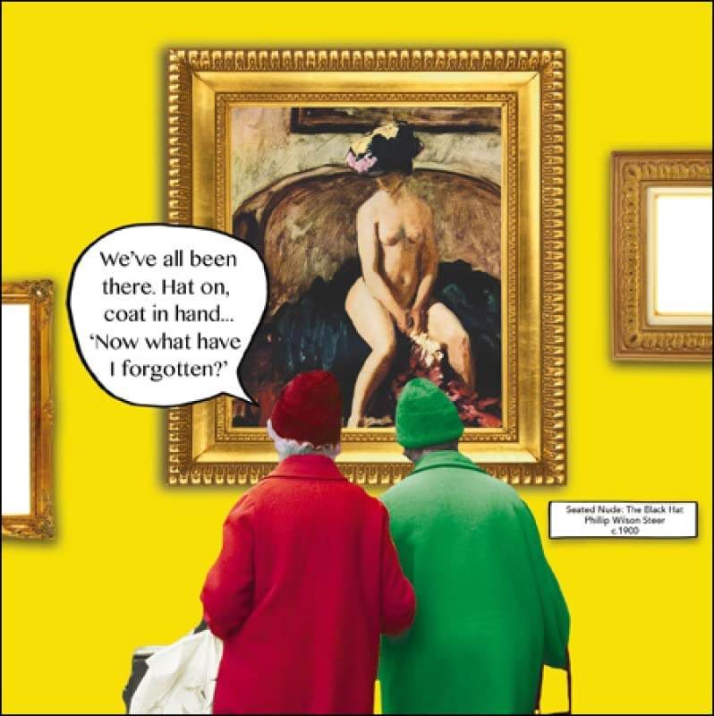 Irene and Gladys - What Have I Forgotten Greeting Card - House of Cards