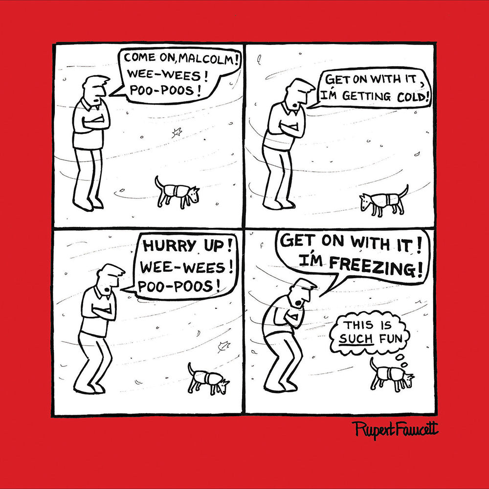 Such Fun Dog Christmas Card