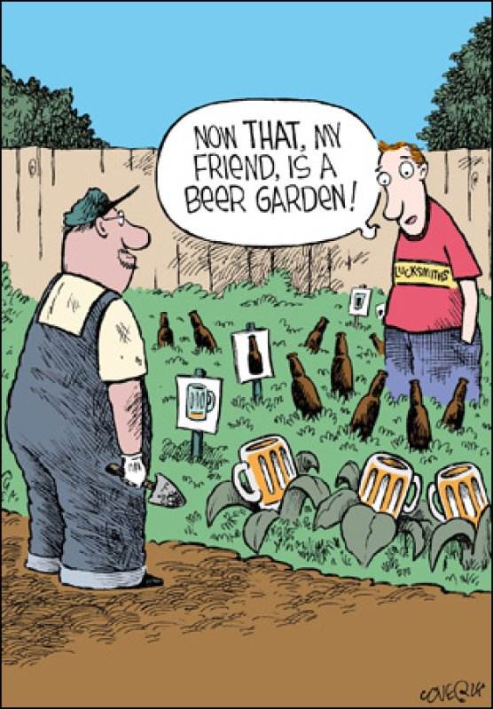 Beer Garden Card - House of Cards