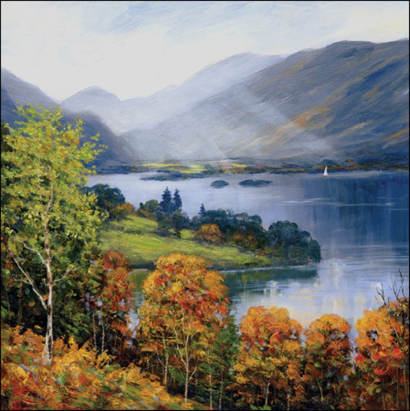 The Lakes Greeting Card