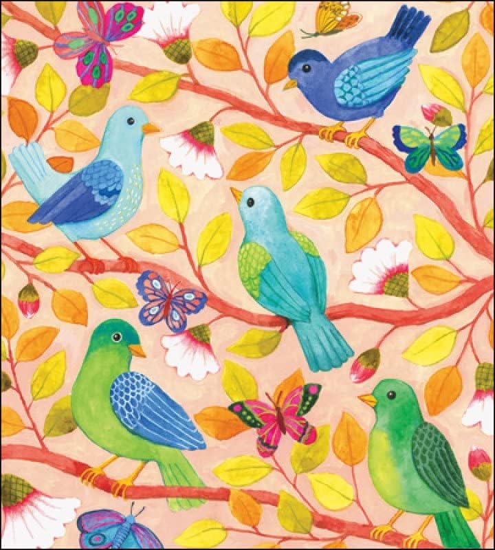Birds and Butterflies Greeting Card