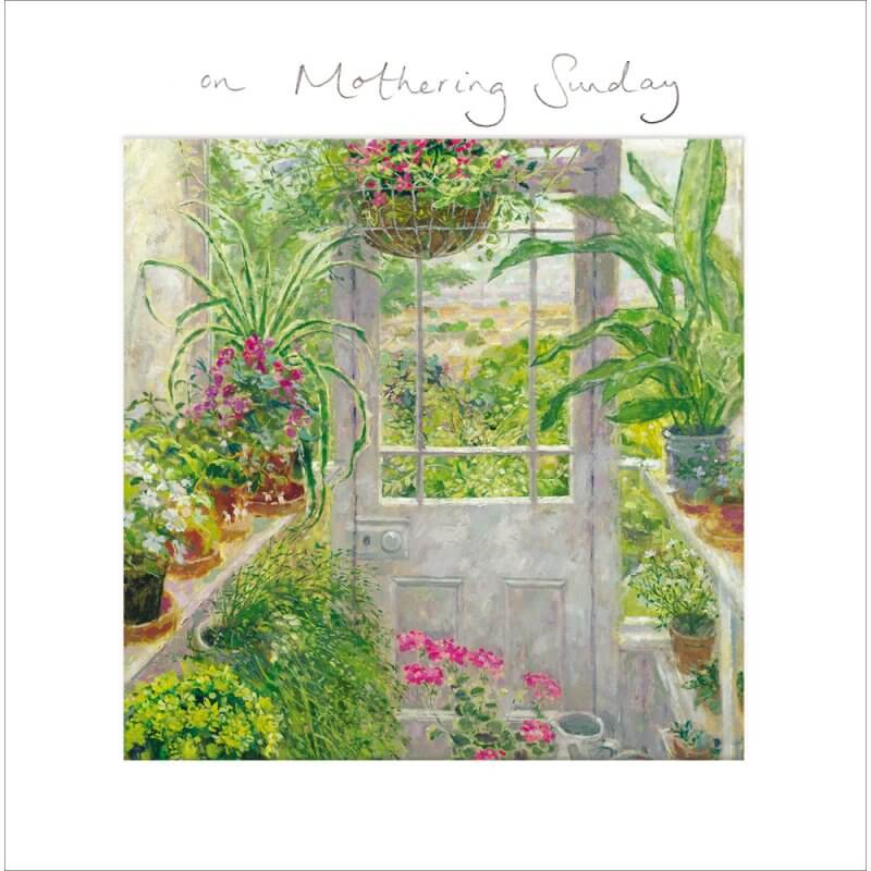 Greenhouse Mothering Sunday Card