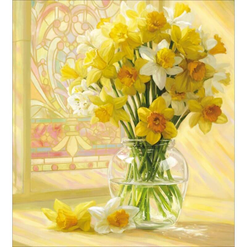 Daffodils Easter Cards - House of Cards