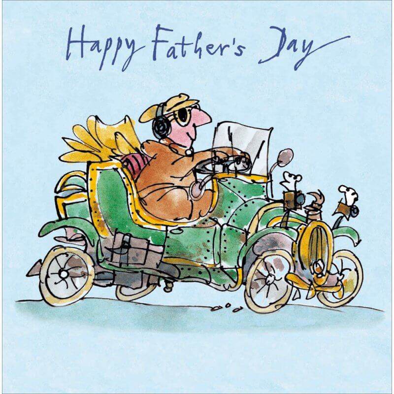 Classic Car Fathers Day Card - House of Cards