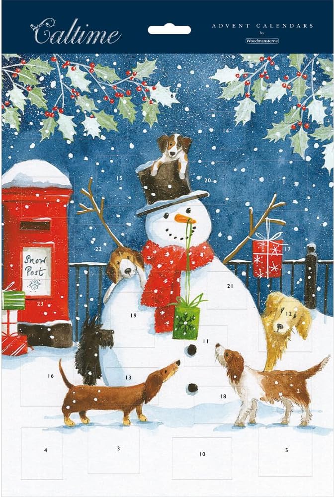 Snowman Snow Post Advent Calendar