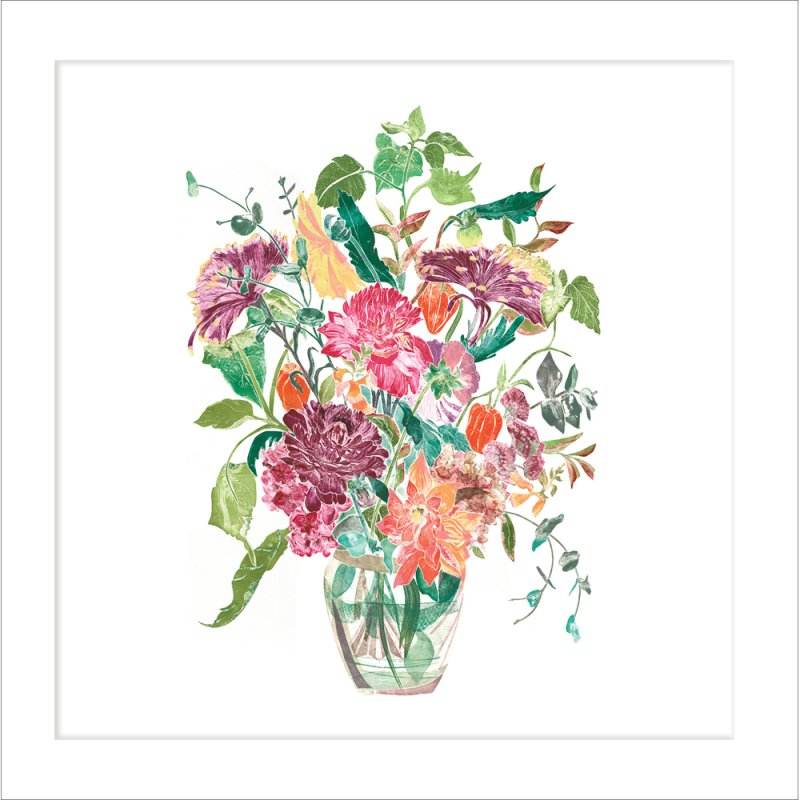 Autumn Flowers Greeting Card - House of Cards