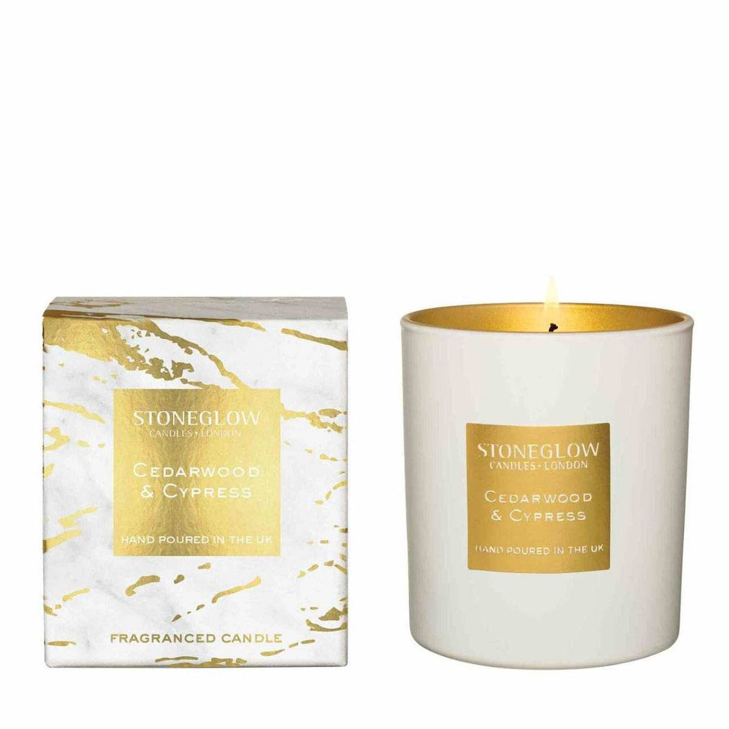 Tumbler Cedarwood and Cypress Candle - House of Cards