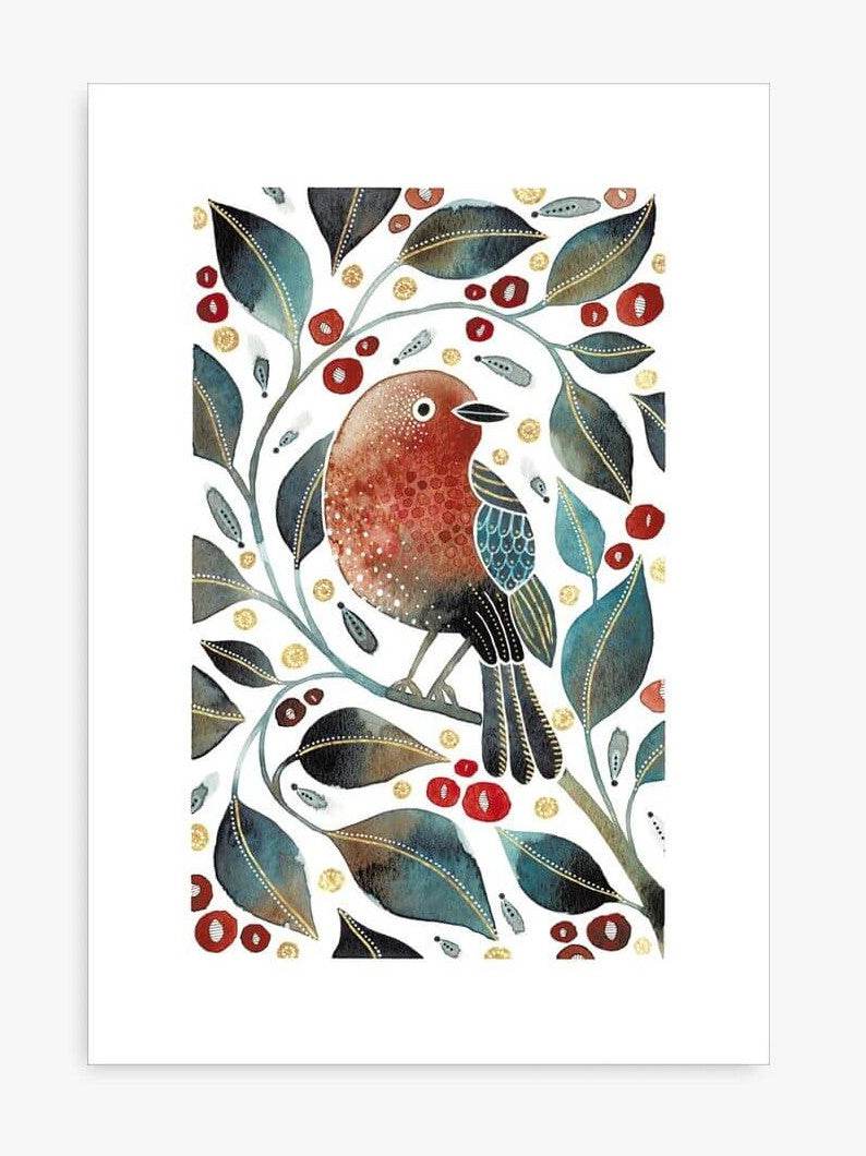 Birdsong Greeting Card - House of Cards