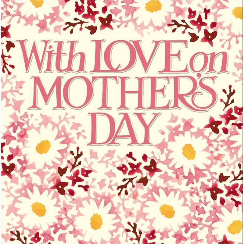 Emma Bridgewater With Love Mothering Sunday Card - House of Cards