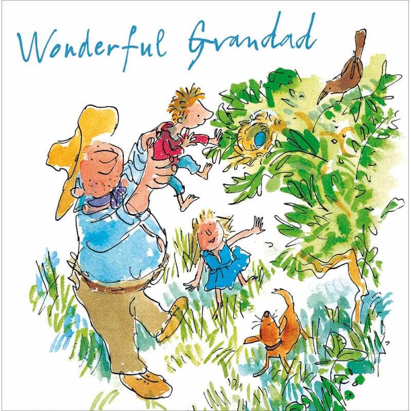 Quentin Blake Grandad Fathers Day Card