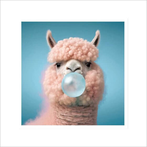 Bubble Gum Birthday Card