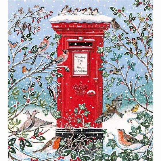 5 Postbox Charity Christmas Cards - House of Cards