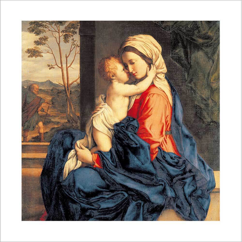 Mary and Child Christmas Card 2025 - House of Cards